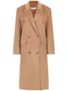 Sporty And Rich Db Coat In Neutrals