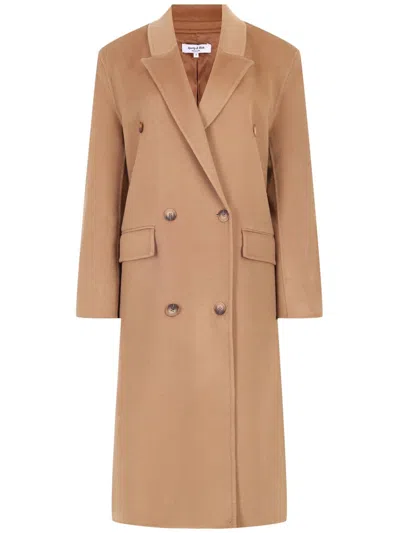 Sporty And Rich Db Coat In Neutrals