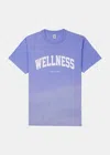 Sporty And Rich Wellness Ivy T-shirt In Dip Dye Blue