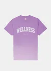 Sporty And Rich Wellness Ivy T-shirt In Dip Dye Purple