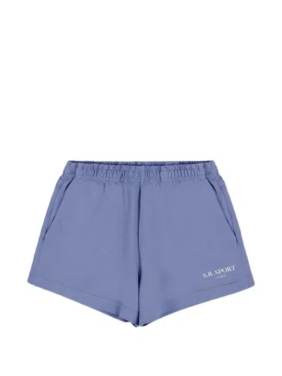 Sporty And Rich Disco Shorts In Blue