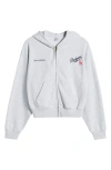 Sporty And Rich Hoodies In Heather Gray