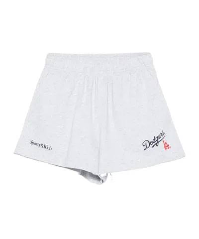 Sporty And Rich X Dodgers Serif Disco Shorts