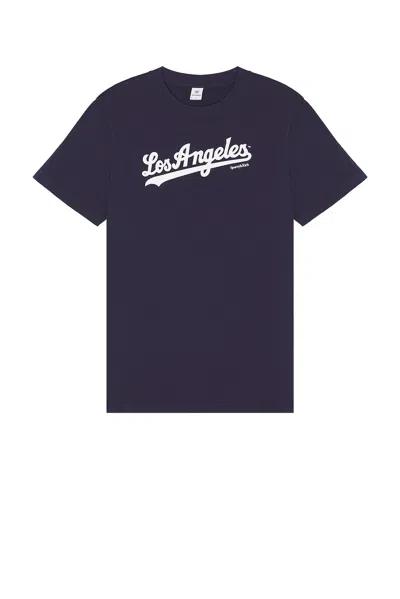 Sporty And Rich Dodgers T-shirt In Dark Navy