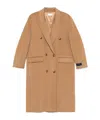Sporty And Rich Double Faced Db Coat In Nude