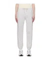 Shop Sporty And Rich Draw-cord Strap Sweatpants In White
