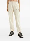 Sporty And Rich Drawstring Logo Trousers In Neutral