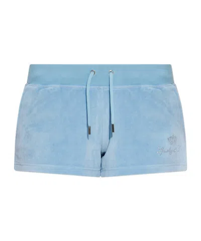 Sporty And Rich Drawstring Shorts In Blue