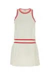 Sporty And Rich Src Phoebe Mini Dress In White