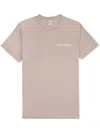 Sporty And Rich Drink More Water Cotton T-shirt In Grey
