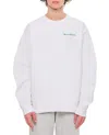 SPORTY AND RICH DRINK MORE WATER CREWNECK SWEATSHIRT