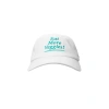 SPORTY AND RICH 'EAT MORE VEGGIES' EMBROIDERED CAP