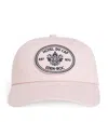 Sporty And Rich Eden Crest Baseball Cap In Pink