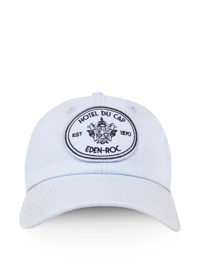 Sporty And Rich Eden Crest Baseball Cap In White