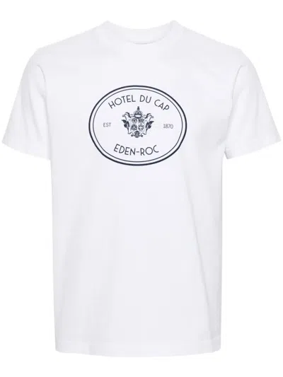 Sporty And Rich Eden Crest Kennedy T-shirt In White