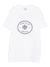 Sporty And Rich Eden Roc Crest T-shirt In White