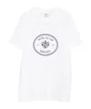 Sporty And Rich Eden Roc Crest T-shirt In White