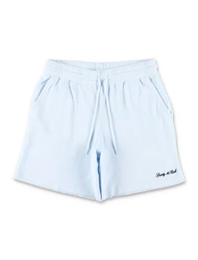 Sporty And Rich Sporty & Rich Effortless Comfort Shorts For Girls In Blu