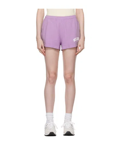 Sporty And Rich Elastic Waist Shorts