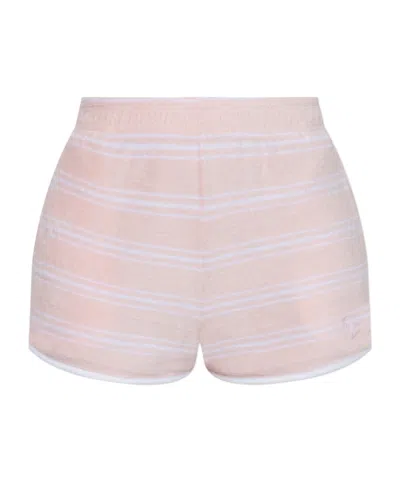 SPORTY AND RICH ELASTIC WAIST SHORTS