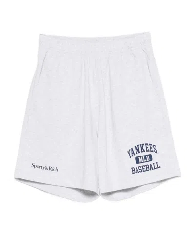 SPORTY AND RICH ELASTIC WAIST SHORTS