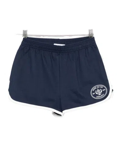 SPORTY AND RICH ELASTIC WAIST SHORTS