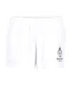 Sporty And Rich Elastic Waist Shorts In White