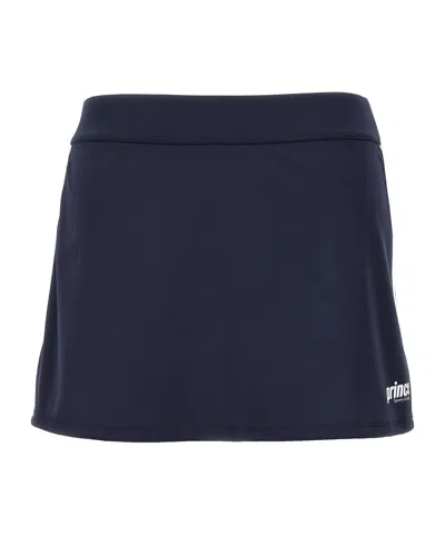 Sporty And Rich Elastic Waist Skirt In Black