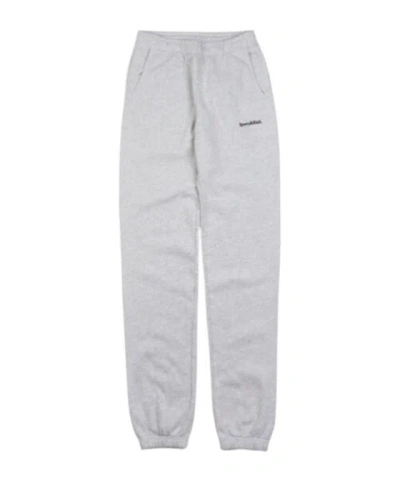 Sporty And Rich Elastic Waist Sweatpants In Gray/black