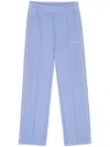 Sporty And Rich Blue Brandie Track Pants In Hydrangea