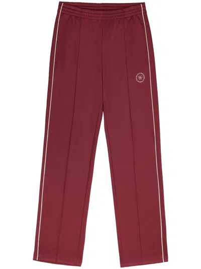 SPORTY AND RICH EMBROIDERED-LOGO TRACK PANTS