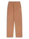 Sporty And Rich Embroidered Trousers In Brown