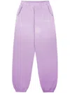 Sporty And Rich Faded Straight-leg Track Pants In Purple