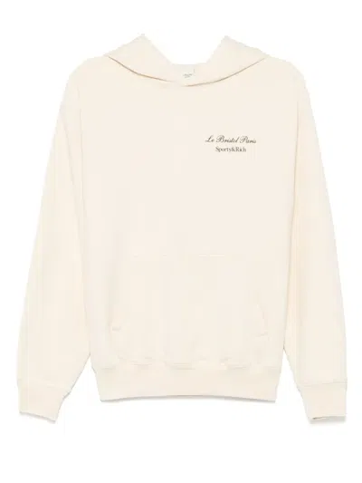 Sporty And Rich Faubourg Hoodie In Neutrals