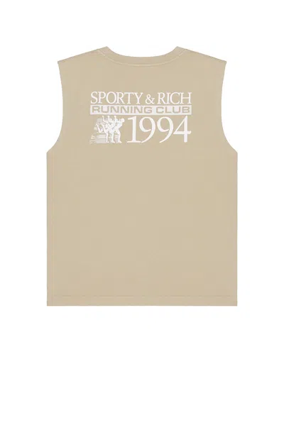 Sporty And Rich Finish Line Muscle Tee