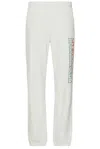 Sporty And Rich Finish Line Sweatpant In Heather Grey