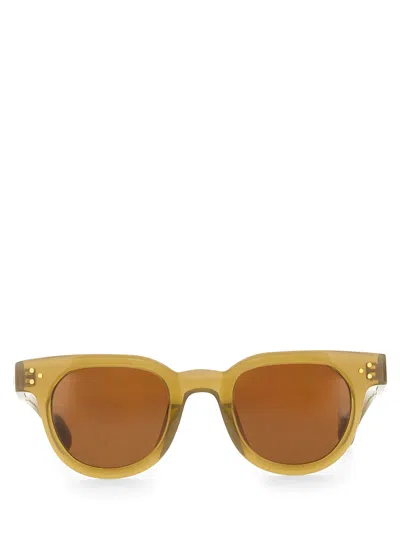 Sporty And Rich Sporty & Rich "frame No.04" Sunglasses Unisex In Multicolour