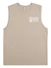 Sporty And Rich Graphic Sleeveless Top In Neutral