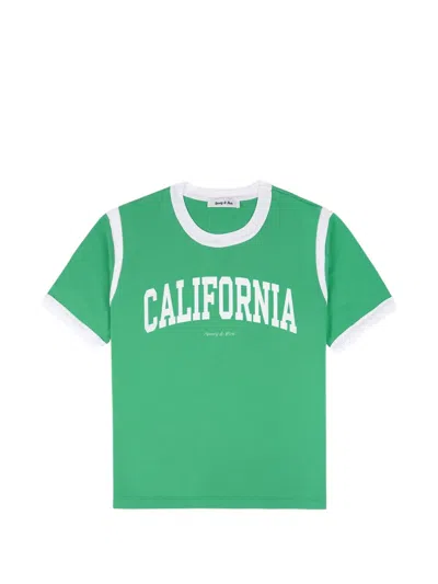 Sporty And Rich Graphic T-shirt In Green