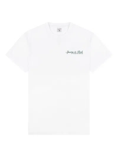 Sporty And Rich Graphic T-shirt In White