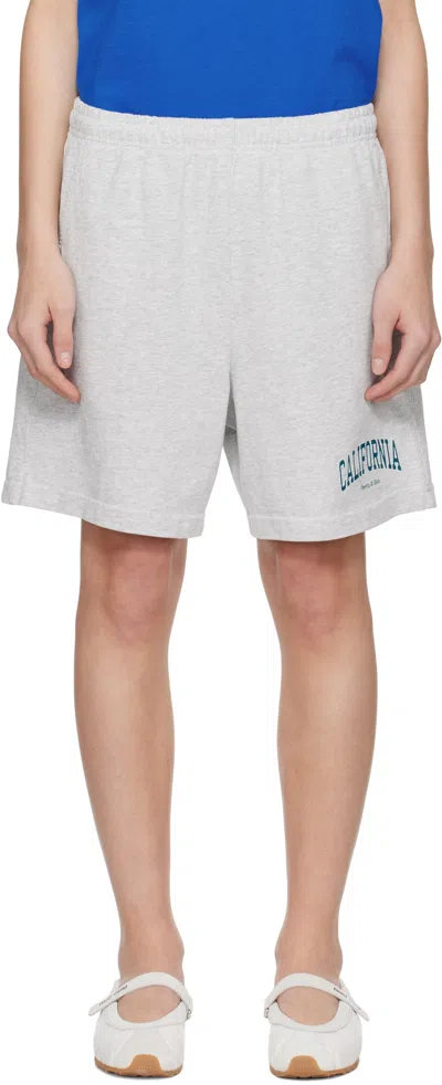 Sporty And Rich Printed Shorts In White