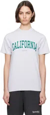 Sporty And Rich Gray 'california' T-shirt
