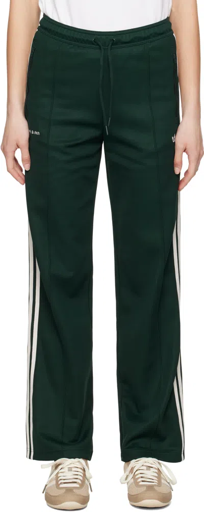 Sporty And Rich Green Adidas Originals Edition Track Pants