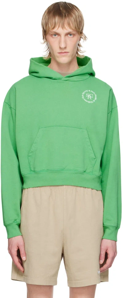 Sporty And Rich Green Srhwc Hoodie In Verde