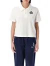 Sporty And Rich Sporty & Rich Cotton Pique Polo