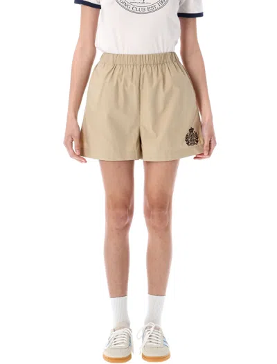 SPORTY AND RICH SPORTY & RICH H&W CREST POPLIN SHORT