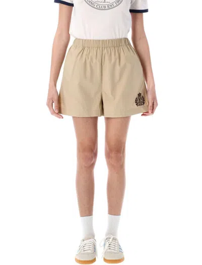 SPORTY AND RICH SPORTY & RICH H&W CREST POPLIN SHORT