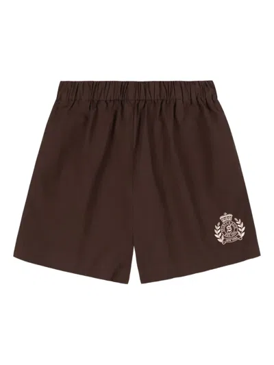 Sporty And Rich H&w Crest Shorts