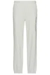Sporty And Rich H&w Crest Sweatpant In Heather Grey