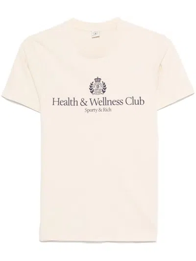 Sporty And Rich Sporty & Rich T-shirts In Multicolor